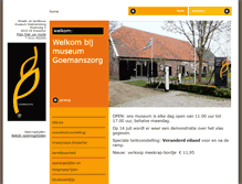 Tablet Screenshot of goemanszorg.nl